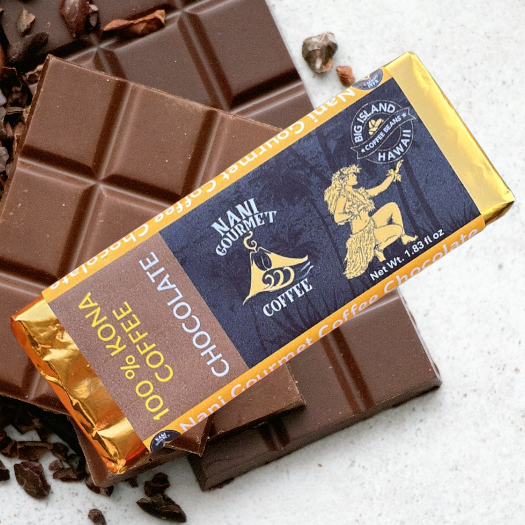 Nani Gourmet Coffee Chocolate * 100% Kona Beans