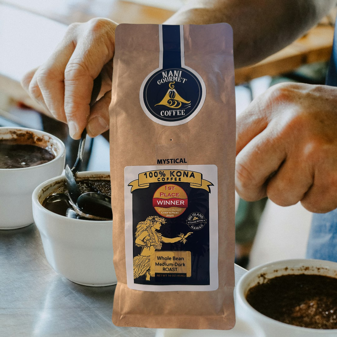 ESTATE NANI * 100% Kona Coffee * 8 oz (227 g) (Chef's Pick)
