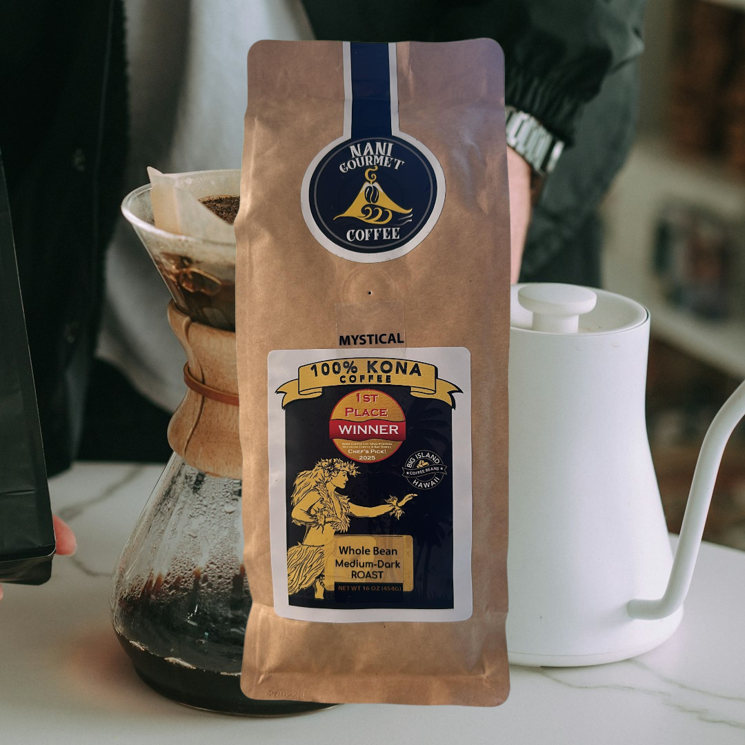 ESTATE NANI * 100% Kona Coffee * 16  oz (454 g) (Chef's Pick)