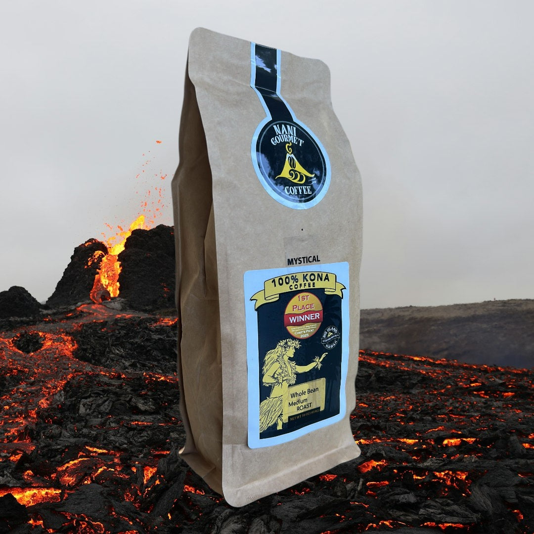 8 oz (227 g) * ESTATE NANI * 100% Kona Coffee (Chef's Pick) - Original Price $29.99